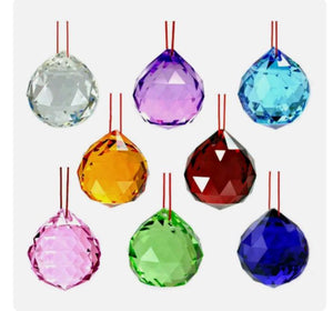 Hanging Glass Crystal 40mm