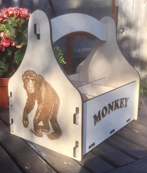 Drinks Carrier Crate Gift Box. Personalised