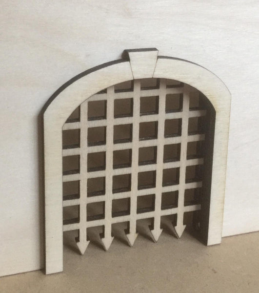Fort with Moveable Portcullis 500mm x 500mm