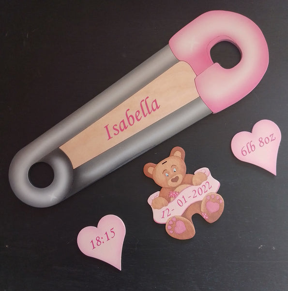 Large Nappy Pin 6mm thick 390mm long