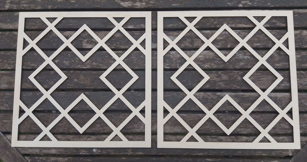 Decorative Panel diamonds