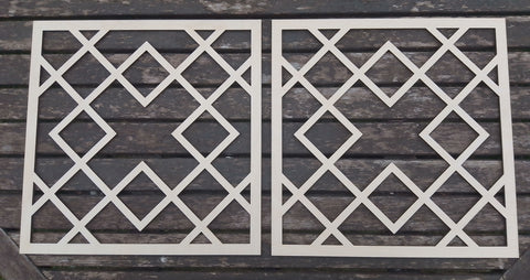 Decorative Panel diamonds