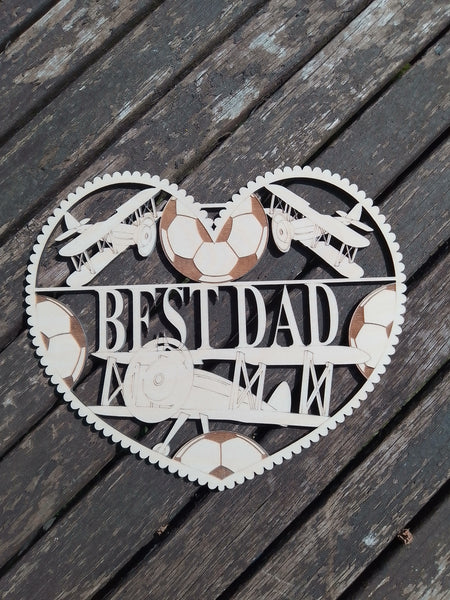 Best dad heart