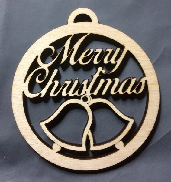 Christmas Blank Wooden Baubles