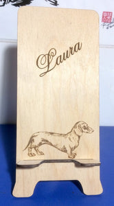 Mobile Phone Stand/Dock Personalised