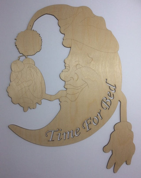 Various moon designs from 260mm tall - plaque or mobile