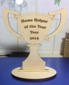 Personalised Trophy on Stand