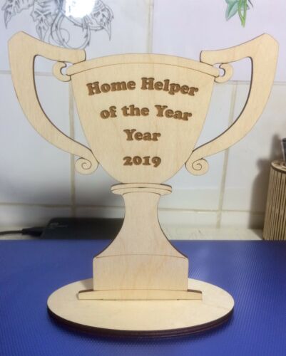 Personalised Trophy on Stand